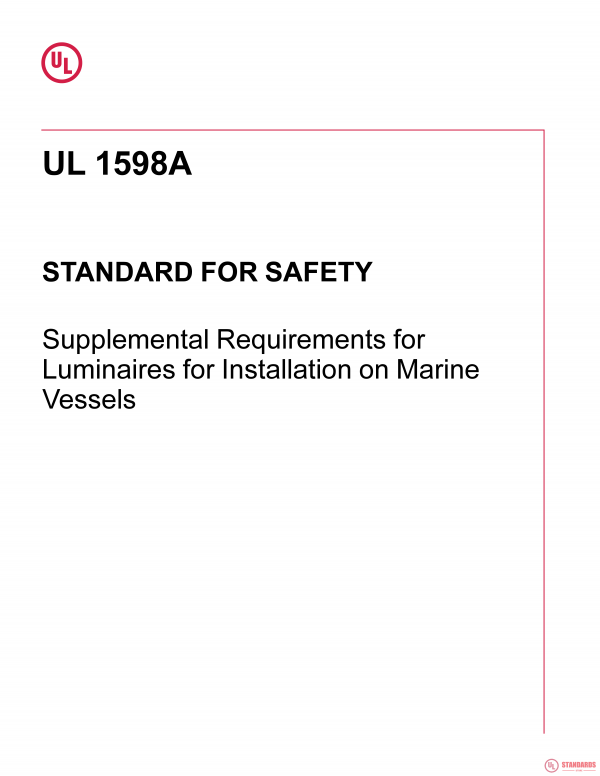 UL 1598A PDF UL 1598A PDF